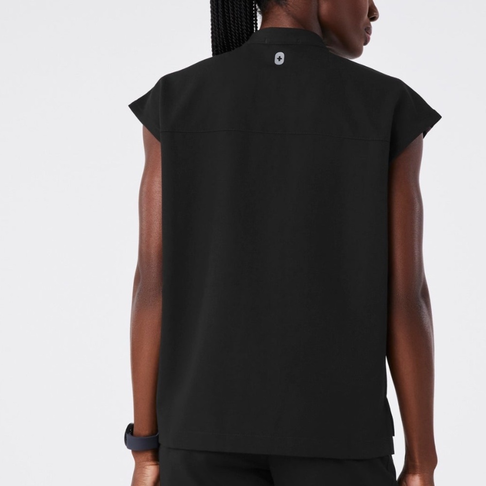 Figs Elegant Black Women Top Only limited edition style - Picture 5 of 7